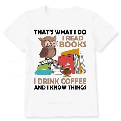 Pagewings That's What I Do I Read Books Unisex Classic T-shirt