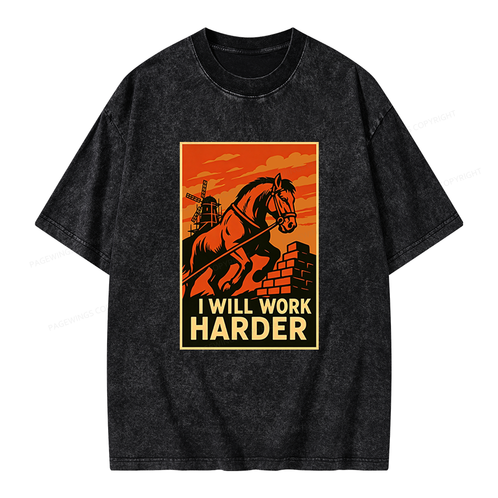 Pagewings Dystopia Quote Unisex Washed T-shirt