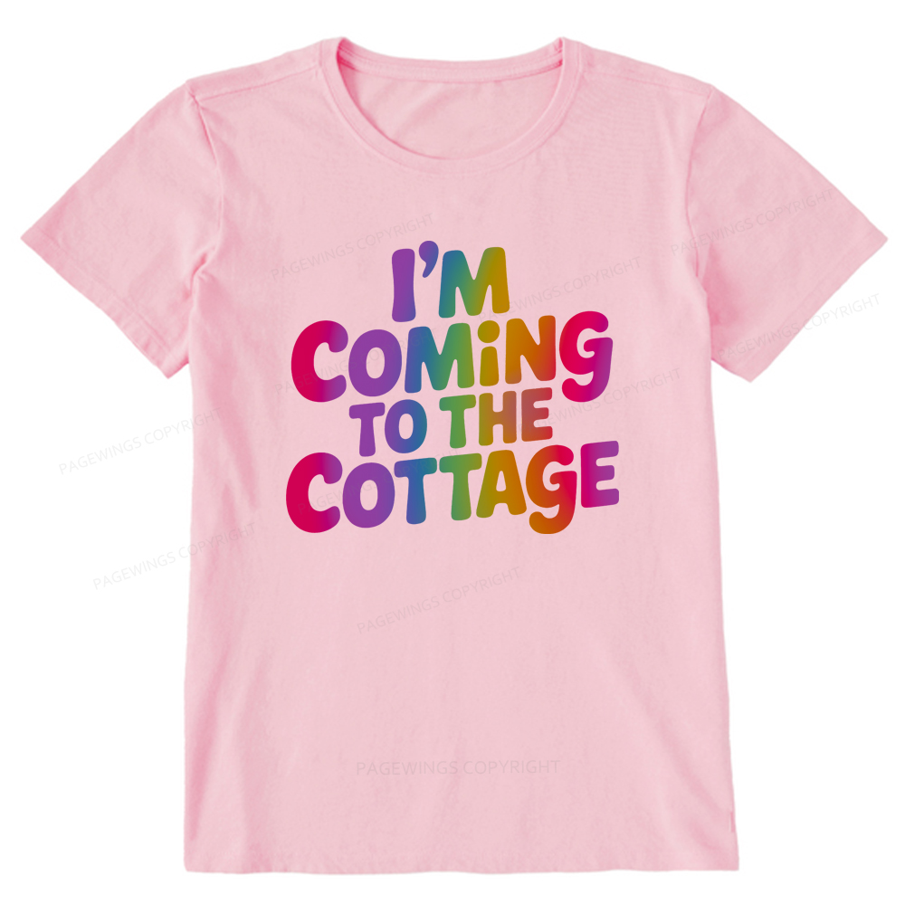 Pagewings I'm Coming To The Cottage Unisex Classic T-shirt