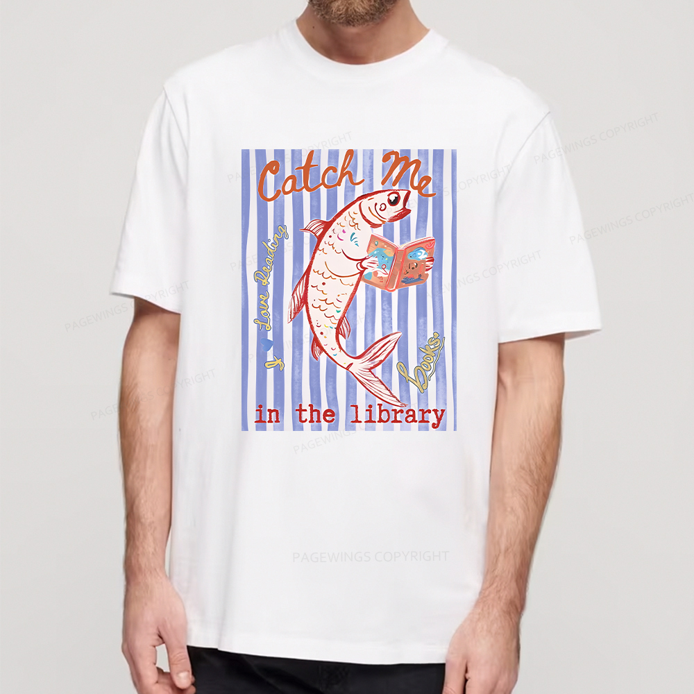 Pagewings Catch Me In The Library Unisex Classic T-shirt
