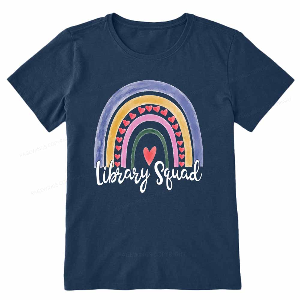 Pagewings Library Squad Shirt Unisex Classic T-shirt