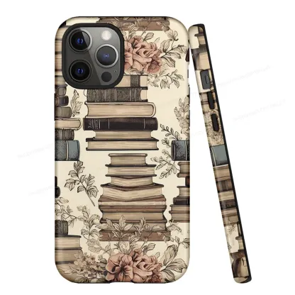 Pagewings Read Books Be Kind Stay Weird Phone Case