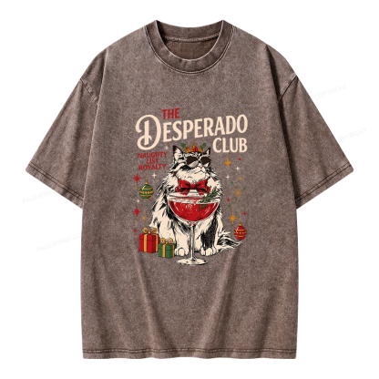 Pagewings The Desperado Club Unisex Washed T-shirt