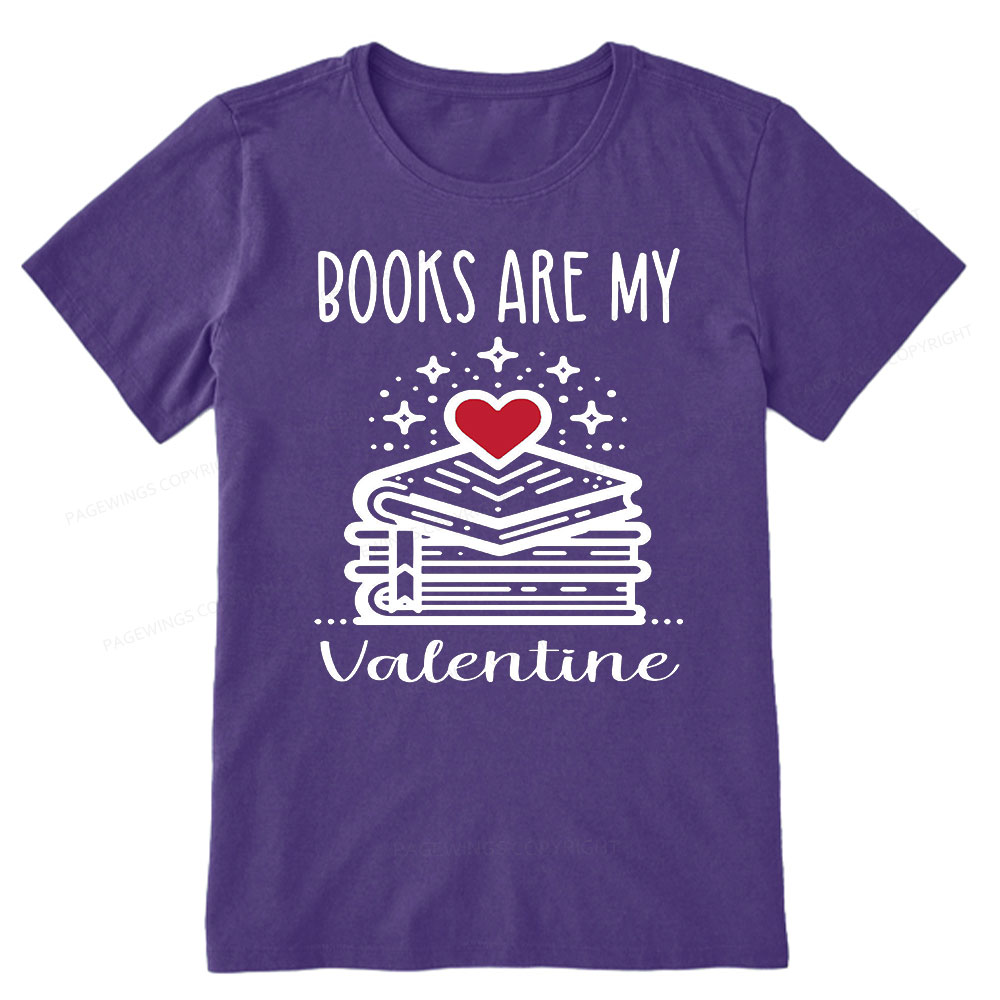 Pagewings Books are My Valentine Unisex Classic T-shirt