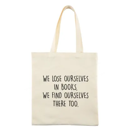 Pagewings Lose Ourselves In Books Tote Bag