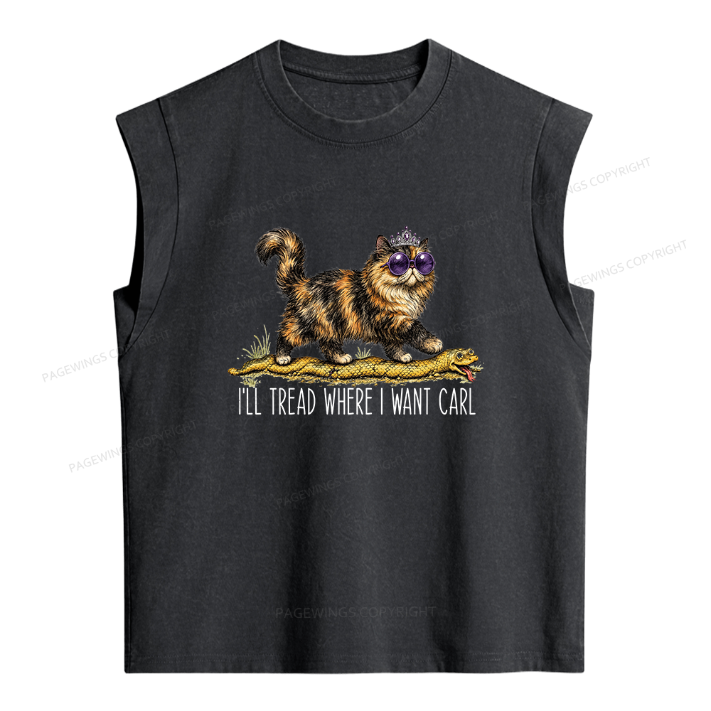 Pagewings Sci-Fi Reading Women's Washed Tank Top