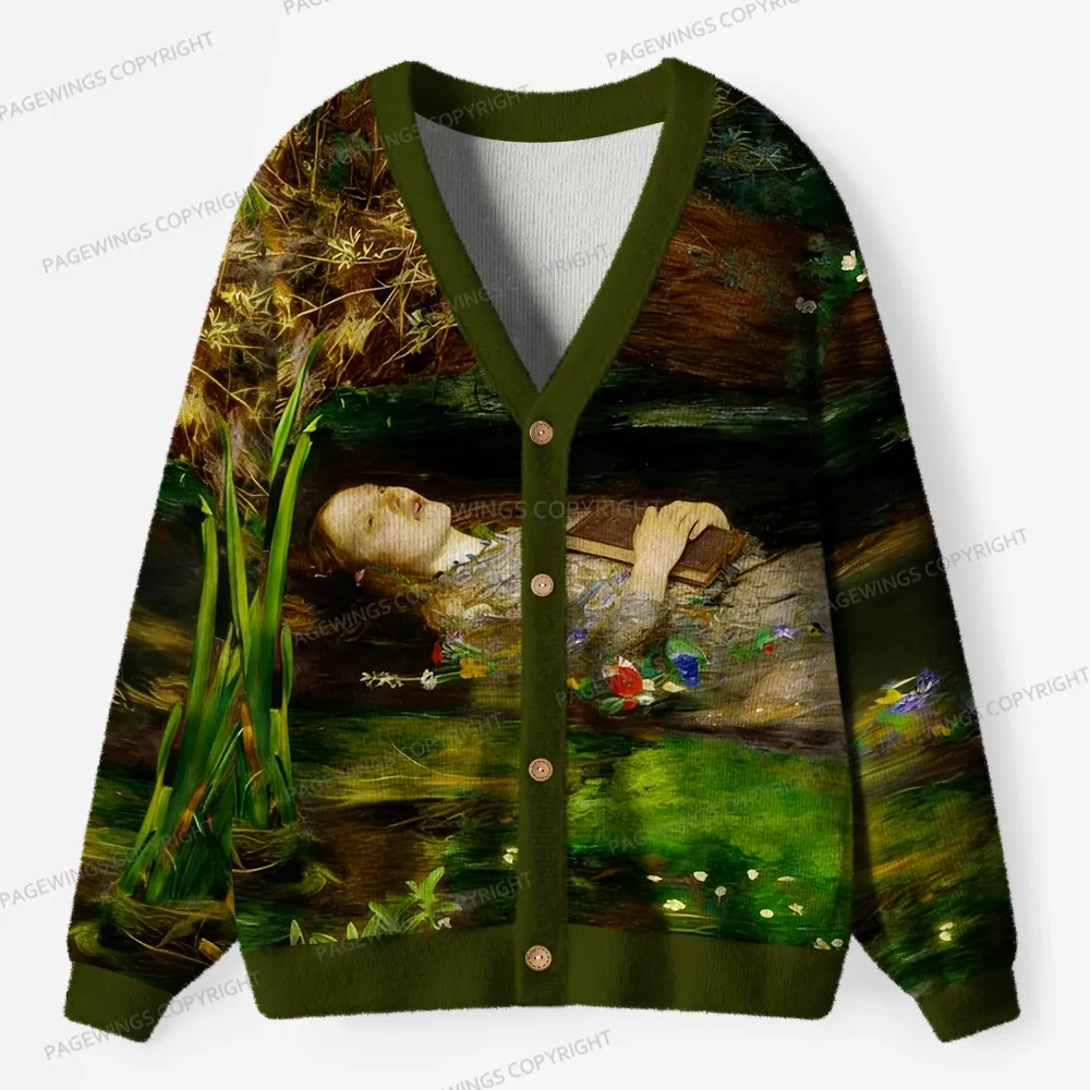 Pagewings Literature Unisex Ugly Cardigan Sweaters