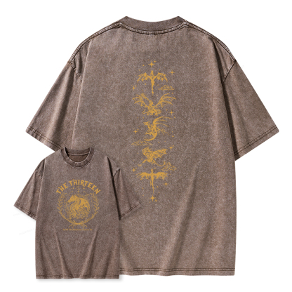 Pagewings The Thirteen Throne Of Glass Comfort Colors Shirt Unisex Washed T-shirt