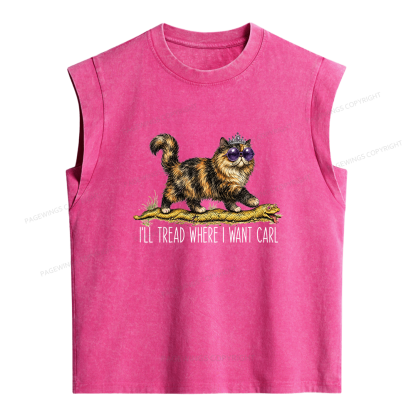Pagewings Sci-Fi Reading Women's Washed Tank Top