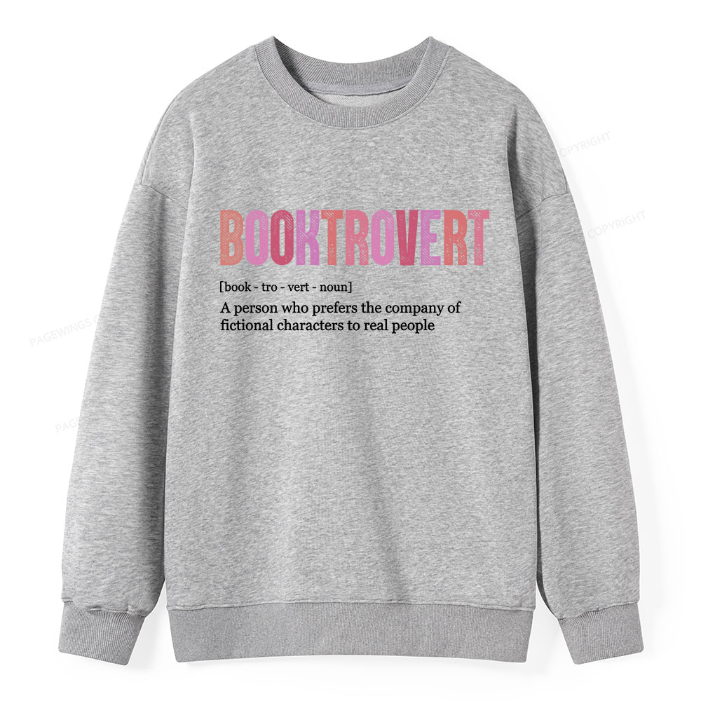 Pagewing Funny Book Lover Unisex Classic Sweatshirt