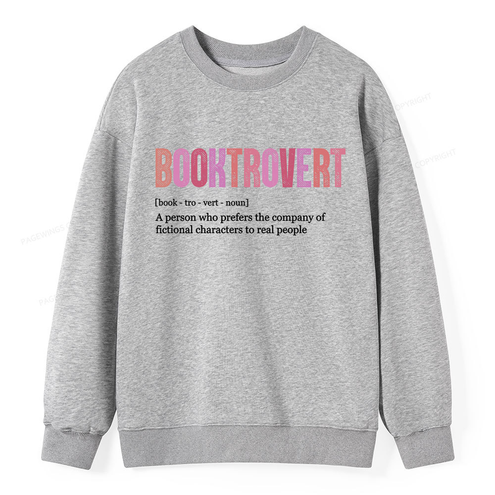Pagewing Funny Book Lover Unisex Classic Sweatshirt
