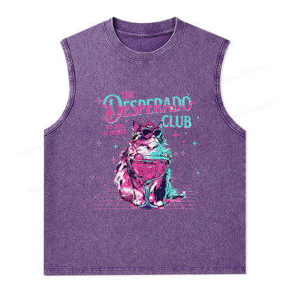 Pagewings Sci Fi Fan Unisex Washed Tank Top