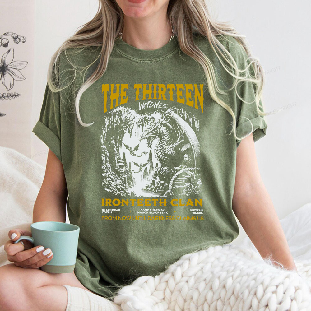 Pagewings The Thirteen Unisex Washed T-shirt