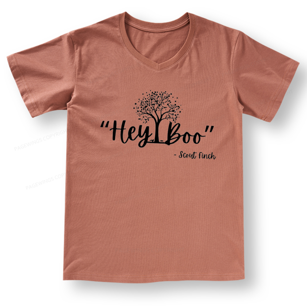 Pagewings To Kill a Mockingbird V-neck T-shirt 