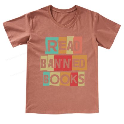 [Copy]Pagewings Support Your Local Library Adult V-neck T-shirt 