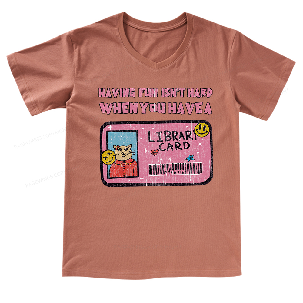 Pagewings Do You Even Read V-neck T-shirt