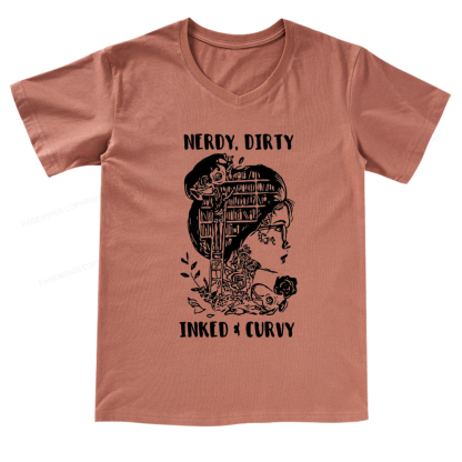 Pagewings A Well Read Woman Is A Dangerous Creature Shirt V-neck T-shirt