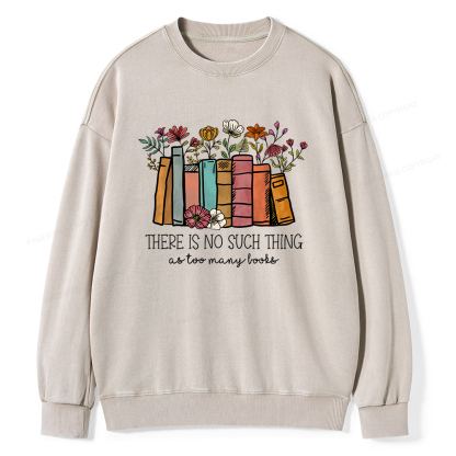 Pagewings Such A Thing Unisex Washed Sweatshirt