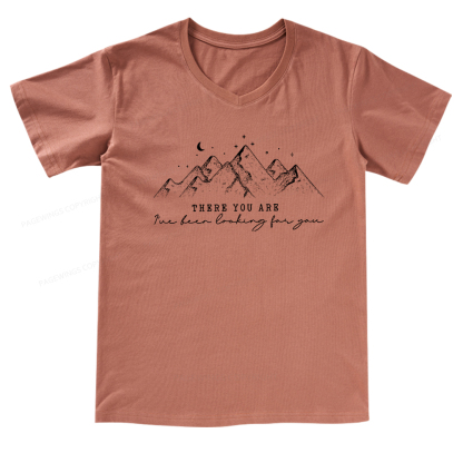 Pagewings Ive Been Looking For You  V-neck T-shirt