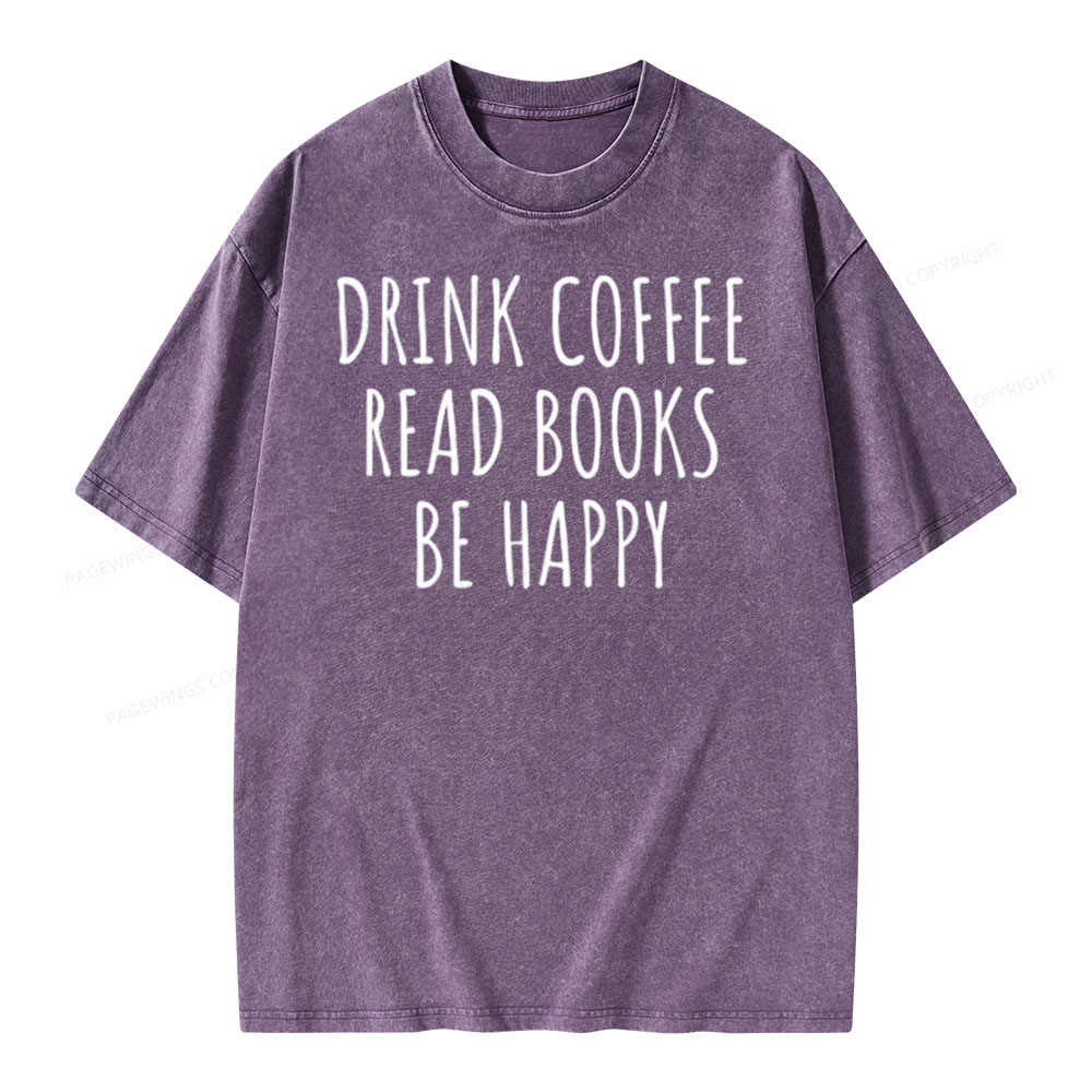 Pagewings Reading Shirt, Book Shirt Unisex Washed T-shirt