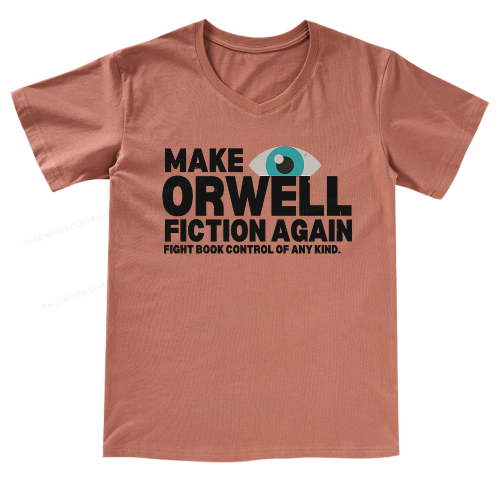 Pagewings Read Banned Books V-neck T-shirt