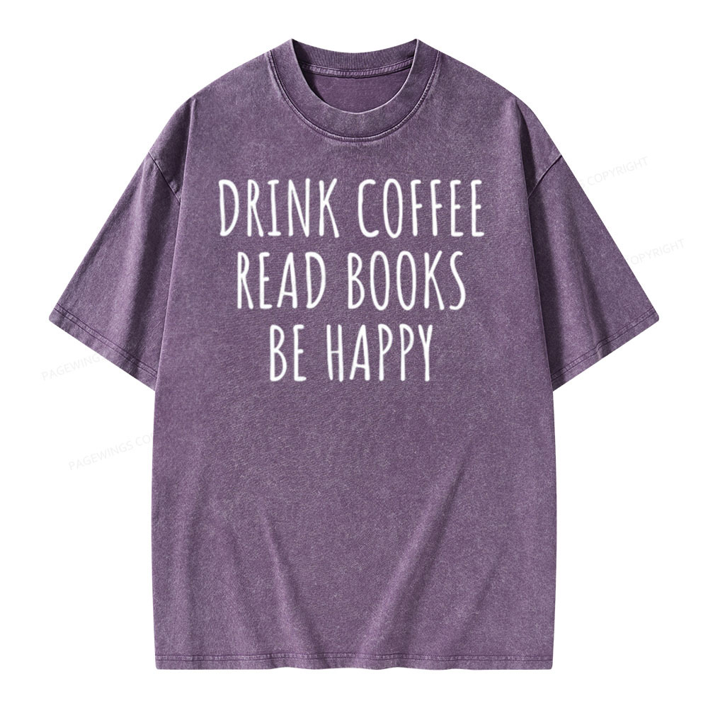 Pagewings Reading Shirt, Book Shirt Unisex Washed T-shirt