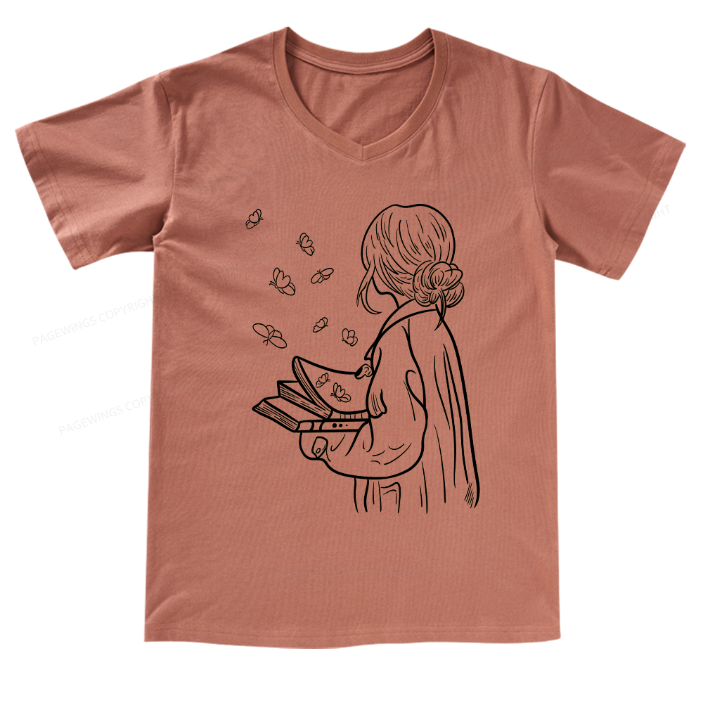 [Copy]A-V领T模版Pagewings 文案 V-neck T-shirt