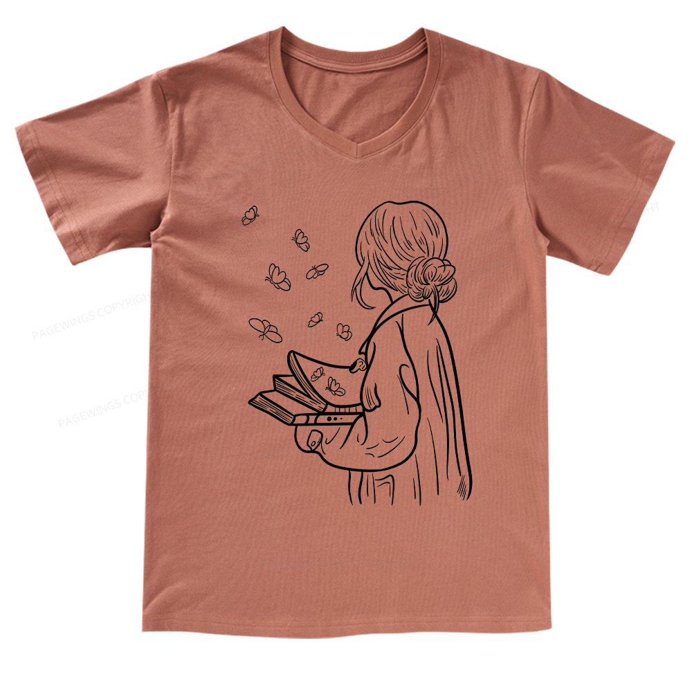 [Copy]A-V领T模版Pagewings 文案 V-neck T-shirt