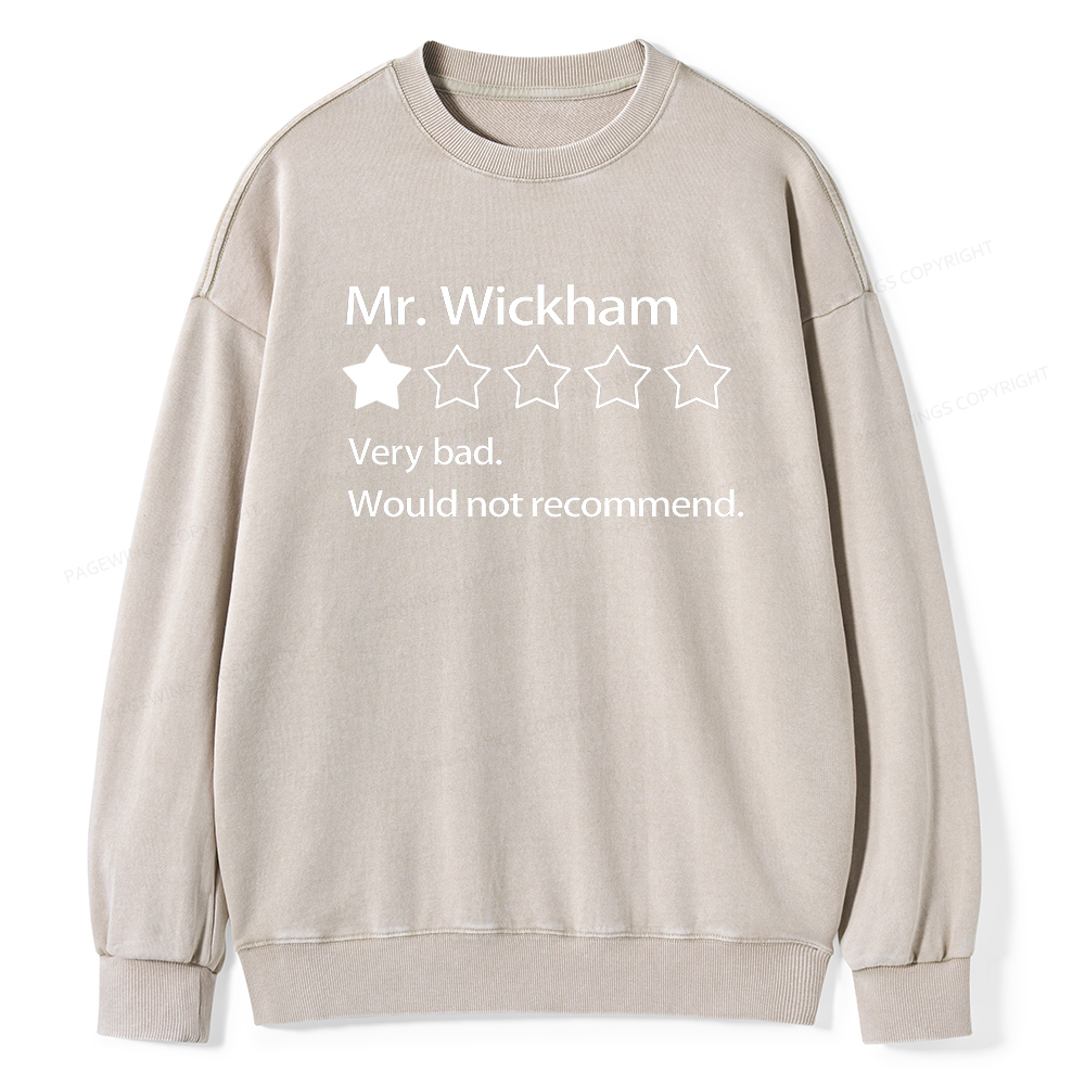 Pagewings Comfort Colors Pride & Prejudice Unisex Washed Sweatshirt