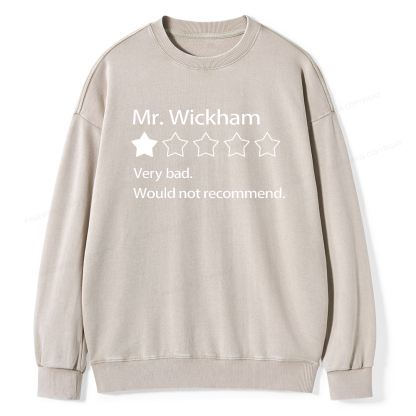 Pagewings Comfort Colors Pride & Prejudice Unisex Washed Sweatshirt
