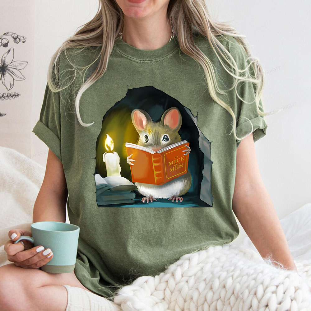 Pagewings Of Mice And Men Unisex Washed T-shirt