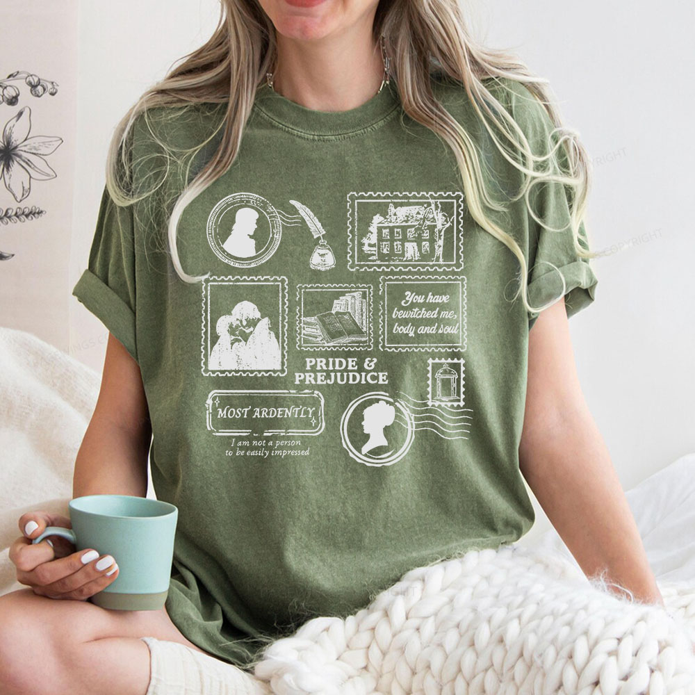 Pagewings You Have Bewitched Me Body And Soul Unisex Washed T-shirt