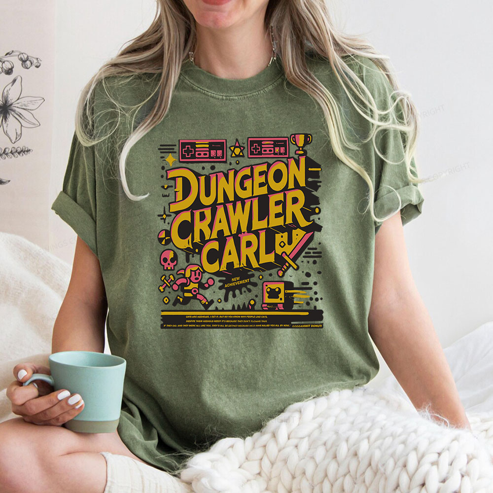 Pagewings Book New Achievement Unisex Washed T-shirt