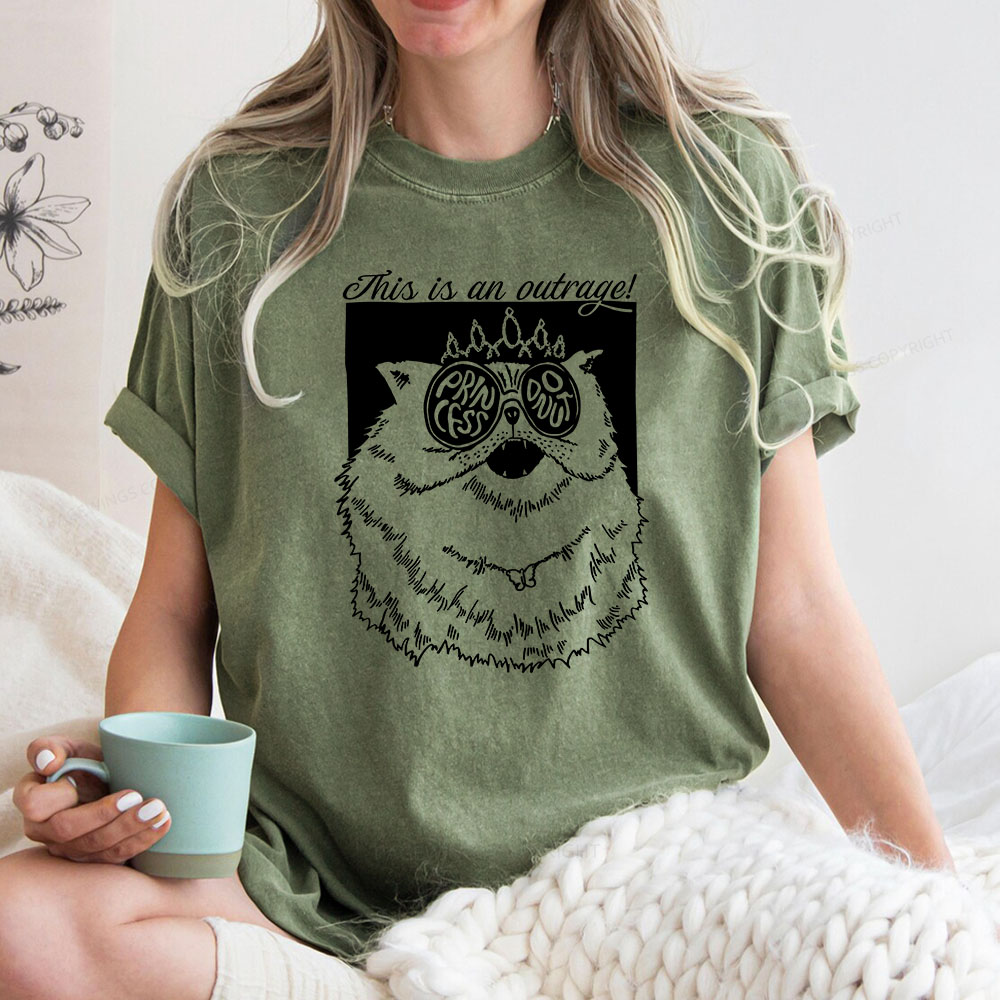 Pagewings Princess Donut Unisex Washed T-shirt