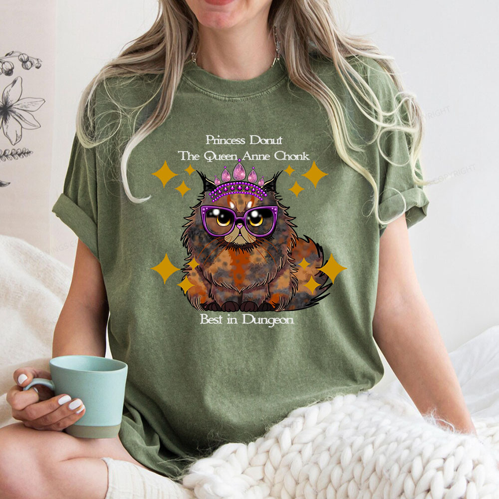 Pagewings Princess Donut Unisex Washed T-shirt