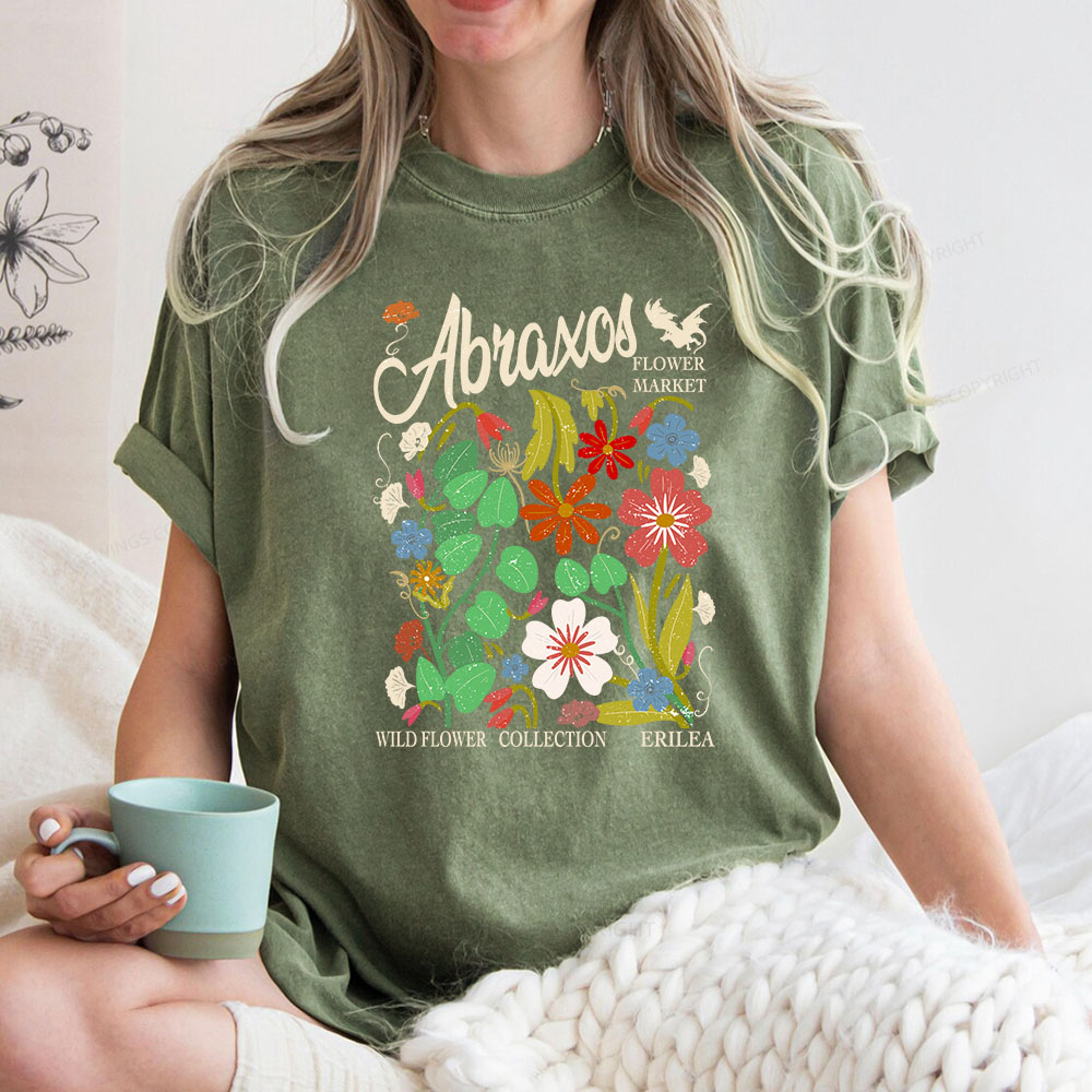 Pagewings Abraxos Unisex Washed T-shirt