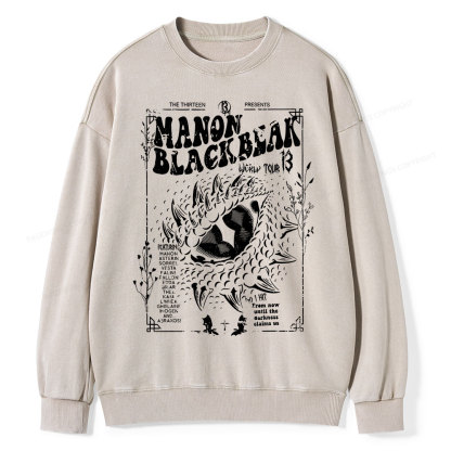 Pagewing  ACOTAR Crescent City Rhysand Unisex Washed Sweatshirt