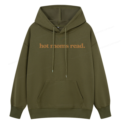 Pagewings Hot Moms Read Unisex Classic Hoodie