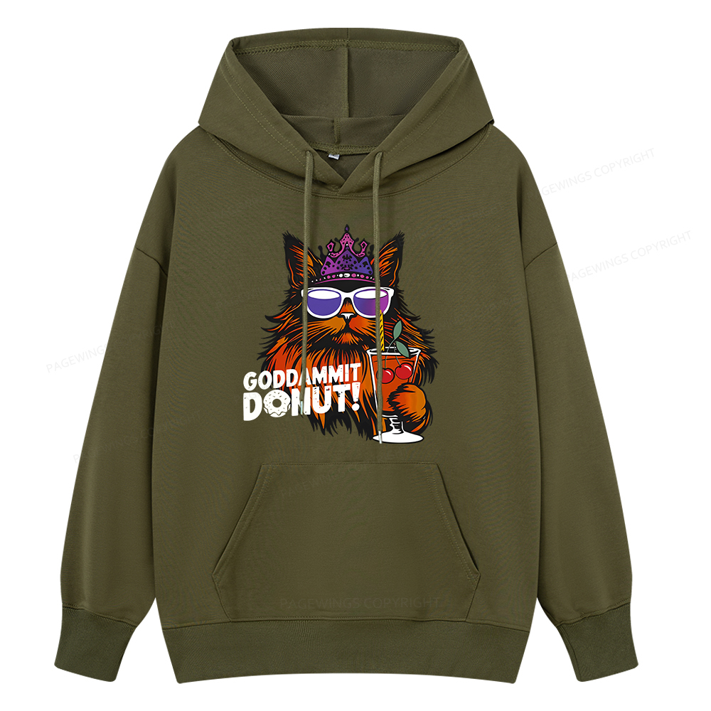 Pagewings Goddammit Donut Unisex Classic Hoodie