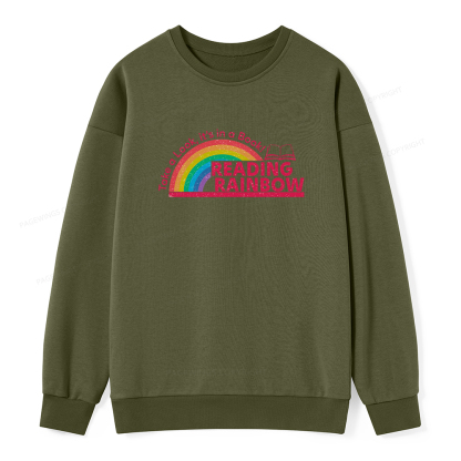 Pagewings Reading Rainbow Unisex Classic Sweatshirt