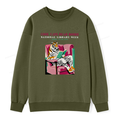 Pagewings Library Week Poster 1996 Unisex Classic Sweatshirt