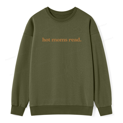 Pagewings Hot Moms Read Unisex Classic Sweatshirt