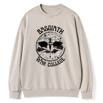 Pagewing Fouth Wings Unisex Washed Sweatshirt