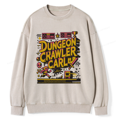 Pagewings Book New Achievement Unisex Washed Sweatshirt