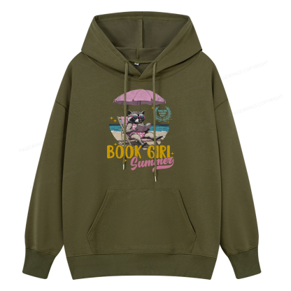 Pagewings Book Girl Summer Unisex Classic Hoodie