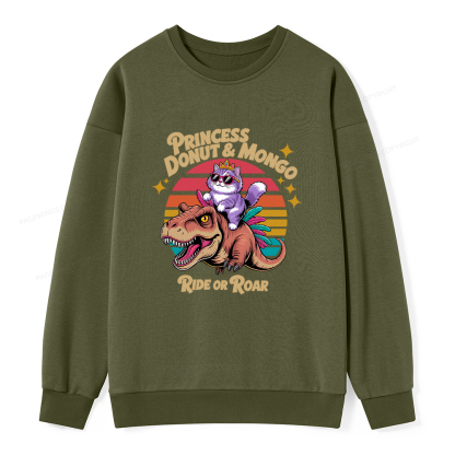 Pagewings Princess Donut & Mongo Unisex Classic Sweatshirt