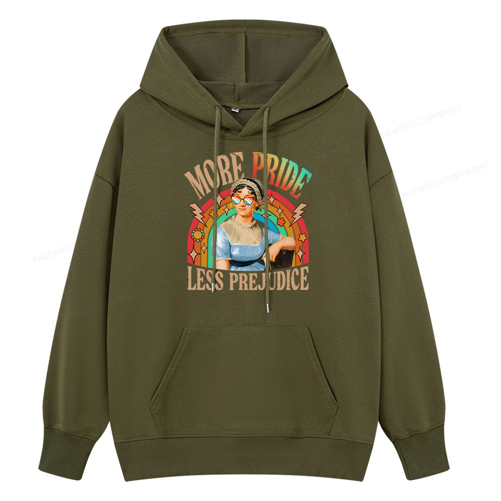 Pagewings More Pride Less Prejudice Unisex Classic Hoodie