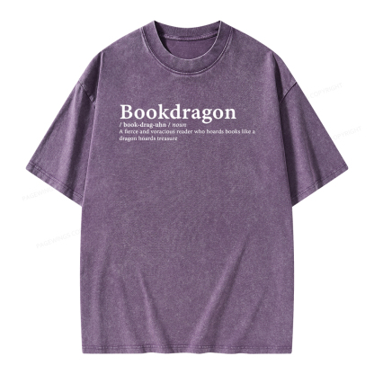 Pagewing Bookvoyager: Journey Through Words book lover Unisex Washed T-shirt