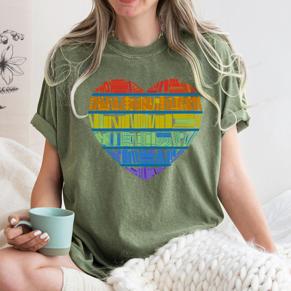 Pagewings All Love for knowledge Unisex Washed T-shirt