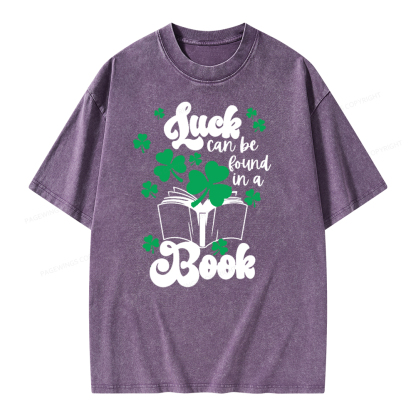 Pagewing Book Lover Shirt, Teacher Book Shirt Unisex Washed T-shirt